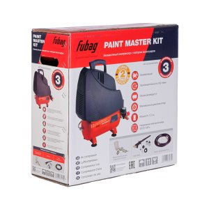 FUBAG Компрессорный набор Paint Master Kit безмасляный компрессор + 3 предмета в Хабаровске фото