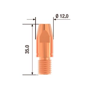 FUBAG Контактный наконечник M10х35 мм CuCrZr D=1.4 мм (25 шт.) в Хабаровске фото