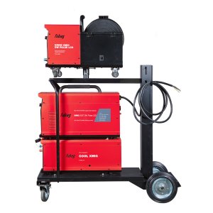 FUBAG Сварочный полуавтомат XMIG 500T DW PULSE  + Подающий механизм DRIVE XMIG DW PULSE  + Горелка FB 550W 3m  + Блок жидкостного охлаждения Cool XMIG  + Шланг-пакет 5 метров 95мм2 14 pol с жидкостным охлаждением + Тележка XM в Хабаровске фото