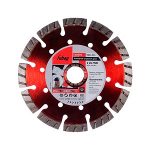Алмазный отрезной диск FUBAG Stein Pro D150 мм/ 22.2 мм по камню в Хабаровске фото