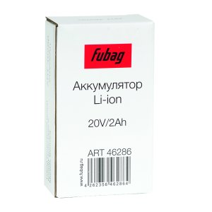 Аккумуляторная батарея FLI5S1P1202 Li-ion к бензиновым газонокосилкам FUBAG с электростартером и минирайдеру (20V/2Ah) в Хабаровске фото