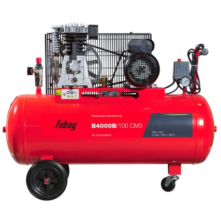 Ременной одноступенчатый компрессор FUBAG B4000B/100 CM3 в Хабаровске фото