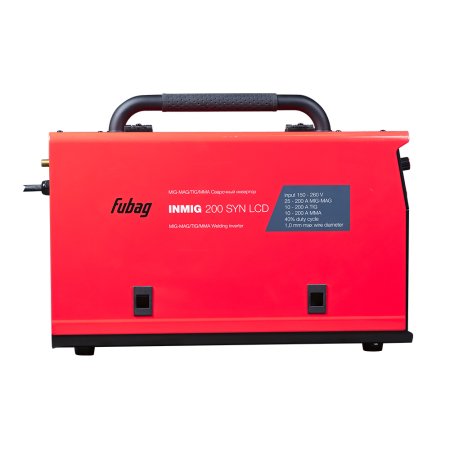 FUBAG Сварочный полуавтомат INMIG 200 SYN LCD (новый дисплей) с горелкой FB 250 3 м (FB 250 Ergo 3 м) + Маска сварщика Хамелеон IR 4-13N M + Порошковая проволока самозащитная FB 71TGS 0.8 мм_катушка 100 мм_вес 1 кг в ПОДАРОК! в Хабаровске фото