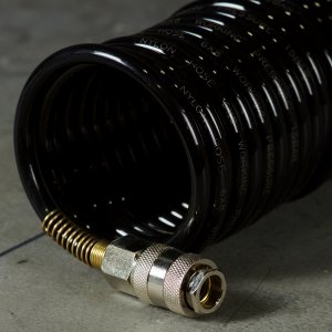 Шланг спиральный FUBAG с фитингами рапид, нейлон, 10 бар, 6 x 8 мм, 15 м в Хабаровске фото