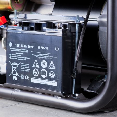 Бензиновый генератор FUBAG BS 9000 DA ES (трехфазный) с электростартером и коннектором автоматики в Хабаровске фото