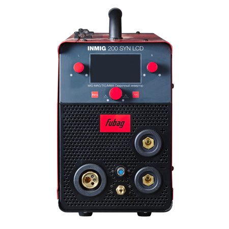FUBAG Сварочный полуавтомат INMIG 200 SYN LCD (новый дисплей) с горелкой FB 250 3 м (FB 250 Ergo 3 м) + Маска сварщика Хамелеон IR 4-13N M + Порошковая проволока самозащитная FB 71TGS 0.8 мм_катушка 100 мм_вес 1 кг в ПОДАРОК! в Хабаровске фото