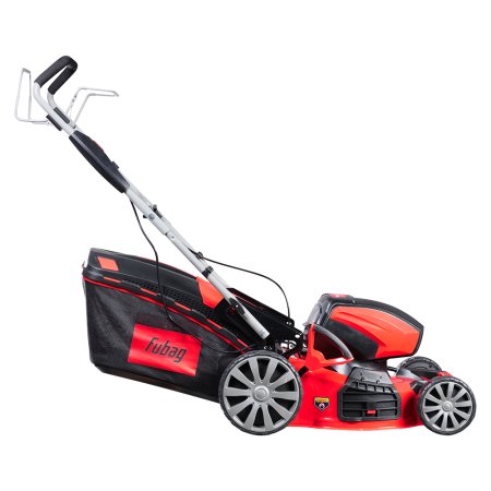 Газонокосилка аккумуляторная самоходная FUBAG FLA 5180 SMF с функцией вертикального хранения в комплекте с 2 аккумуляторами FA 4040 Li (4.0 Ah/40V) и зарядным устройством FCH 2040 в Хабаровске фото