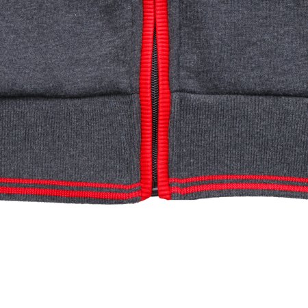 Серо-красная толстовка Fubag с капюшоном  размер M в Хабаровске фото