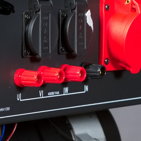 Бензиновый генератор FUBAG BS 8000 DA ES (трехфазный) с электростартером и коннектором автоматики в Хабаровске фото