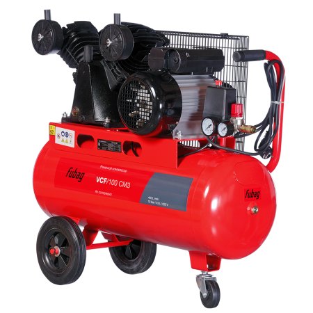 Ременной одноступенчатый компрессор FUBAG VCF/100 CM3 в Хабаровске фото