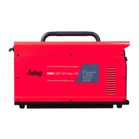 FUBAG Сварочный полуавтомат XMIG 500T DW PULSE + Подающий механизм DRIVE XMIG DW PULSE  + Горелка FB 550W 3m + Блок жидкостного охлаждения Cool XMIG + Шланг-пакет 5 метров 95мм2 14 pol с жидкостным охлаждением + Тележка  в Хабаровске фото