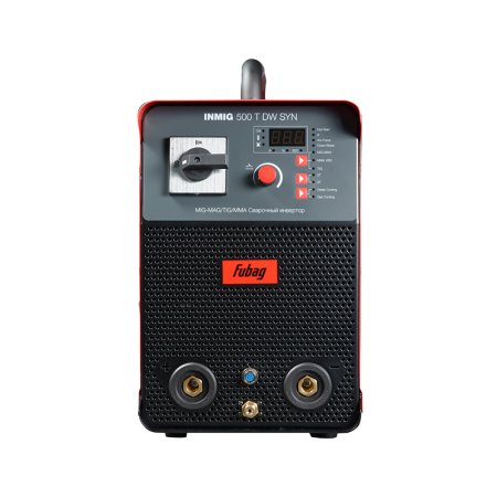FUBAG Cварочный полуавтомат INMIG 500T DW SYN + Подающий механизм DRIVE INMIG DW SYN +Шланг-пакет 5 метров 70мм2 14 pol с жидкостным охлаждением для INMIG 500T DW SYN + Горелка FB 500 3m + Блок жидкостного охлаждения Cool 70 + Тележка для аппаратов в Хабаровске фото