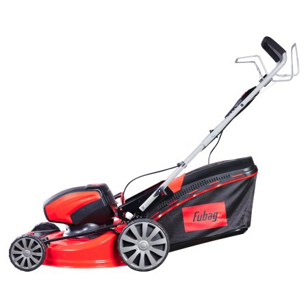 Газонокосилка аккумуляторная самоходная FUBAG FLA 5180 SMF с функцией вертикального хранения в комплекте с 2 аккумуляторами FA 4040 Li (4.0 Ah/40V) и зарядным устройством FCH 2040 в Хабаровске фото