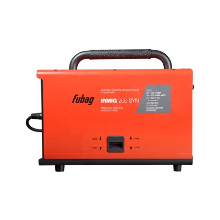 FUBAG Сварочный полуавтомат IRMIG 208 SYN PLUS (31447) + Маска сварщика Хамелеон IR 9-13N S (38072) + Сварочные краги на подкладке красные FWGN 10R (641180) в Хабаровске фото