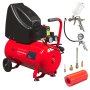 Компрессорный набор FUBAG House Master Kit безмасляный компрессор + 5 предметов в Хабаровске фото