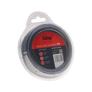 Триммерная леска FUBAG сечение круглое L 15 м * 2,4 мм в Хабаровске фото