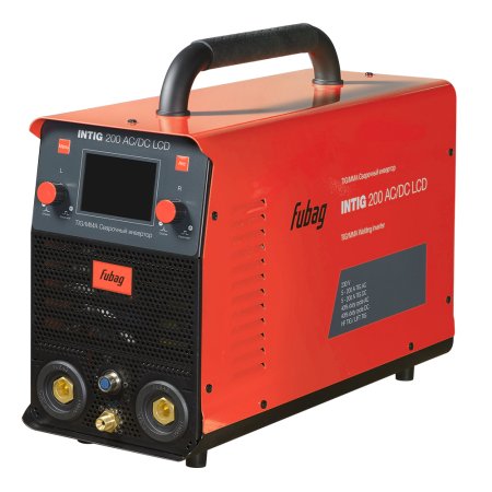 Инвертор сварочный FUBAG INTIG 200 AC/DC Pulse LCD + горелка FB TIG 26 5P 