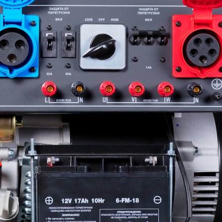 Бензиновый генератор FUBAG BS 8500 XD ES DUPLEX для одно и трехфазного режимов работы в Хабаровске фото