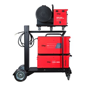 FUBAG Сварочный полуавтомат XMIG 500T DW PULSE  + Подающий механизм DRIVE XMIG DW PULSE  + Горелка FB 550W 3m  + Блок жидкостного охлаждения Cool XMIG  + Шланг-пакет 5 метров 95мм2 14 pol с жидкостным охлаждением + Тележка XM в Хабаровске фото