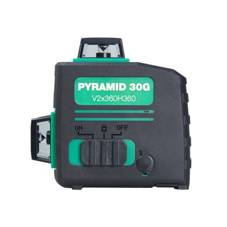FUBAG уровень лазерный 3D с зеленым лучом Pyramid 30G V2х360H360 в Хабаровске фото