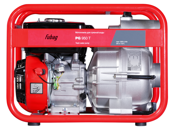 FUBAG Бензиновая мотопомпа для сильнозагрязненной воды PG 950 T в Хабаровске фото